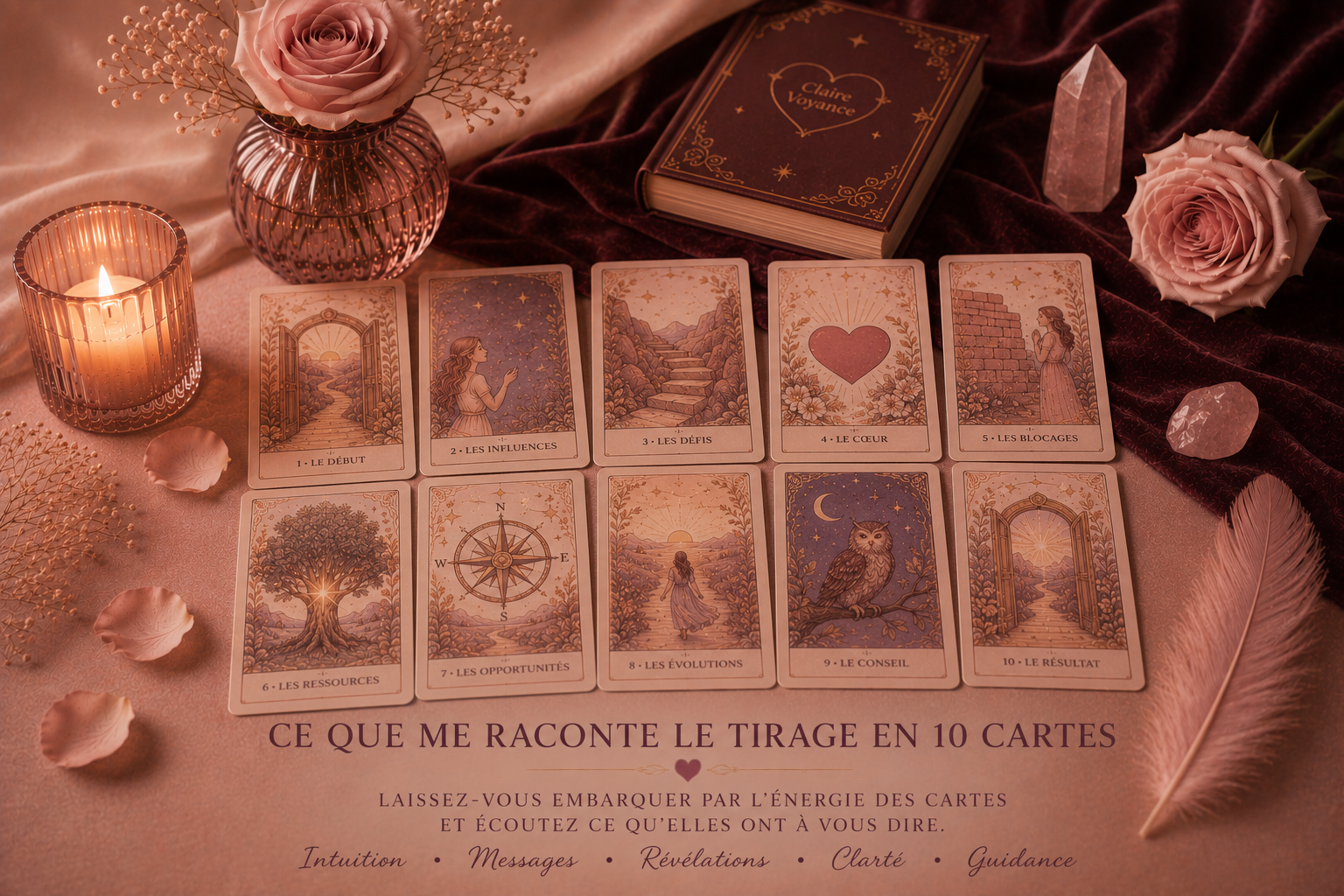 Ce que me raconte le tirage en 10 cartes